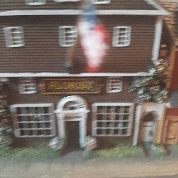 Hawthorne Village Peppercricket Market Charles Wysocki Sculpture Florist Meat - Picture 8 of 12